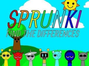 Sprunki Find The Differences Puzzle Game
