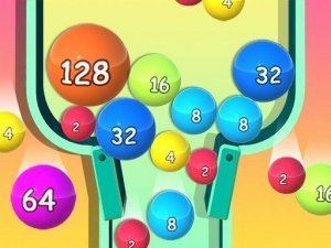 2048 Ball Buster Puzzle Game
