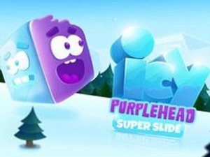 Icy Purple Head Super Slide Online Game
