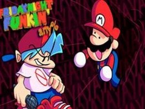 FNF Any Percentage vs Speedrunner Mario Online Game