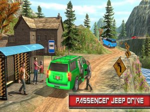 Jeep Passenger Offroad Mountain Simulation Game