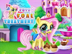 Cute Foal Treatment Doctor Game