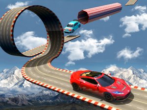 Mega Car Death Ramps 3D Online Game