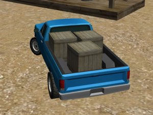 Pickup Cargo Truck Game