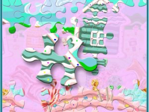 Candy Jigsaw Puzzle Game
