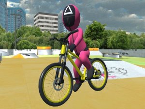 Squid Gamer BMX Freestyle Online Game