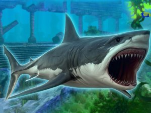 Megalodon Shark Swallowing Game Online