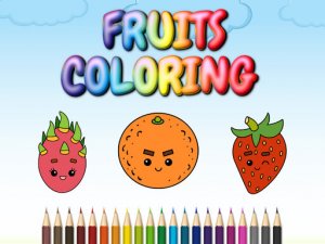 Fruits Coloring Online Game