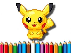 BTS Pokemon Coloring Book Online Game