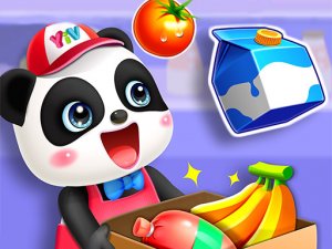Cute Panda Supermarket Online Game