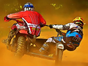 Speedway Sidecar Jigsaw Puzzle Online Game
