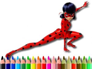 BTS LadyBug Coloring Online Game