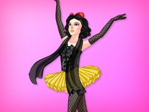 Princesses Rock Ballerinas Dress Up Game