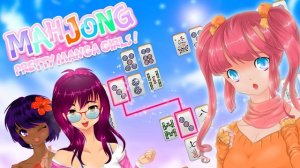 Mahjong Pretty Manga Girls Online Puzzle Game