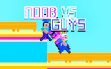 Noob vs Guys: Running Race