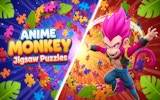 Anime Monkey Jigsaw Puzzle Game