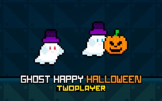 Ghost Happy Halloween TwoPlayer - Pumpkin Stealing Game