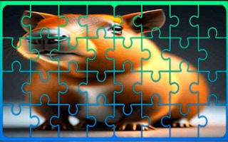 Guinea Pig Jigsaw Block Puzzle Slider Game