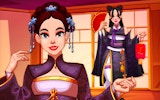Kimono Fashion Princess Dress Up Game