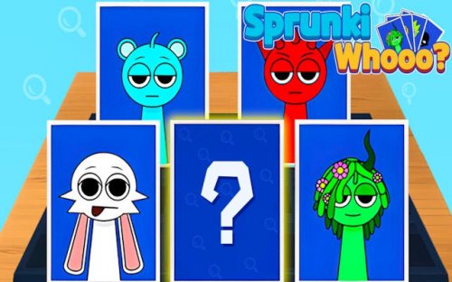 Sprunki Whooo: The Funny Card Puzzle Game