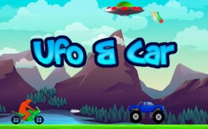 Ufo & Car - Alien Attack Arcade Online Game